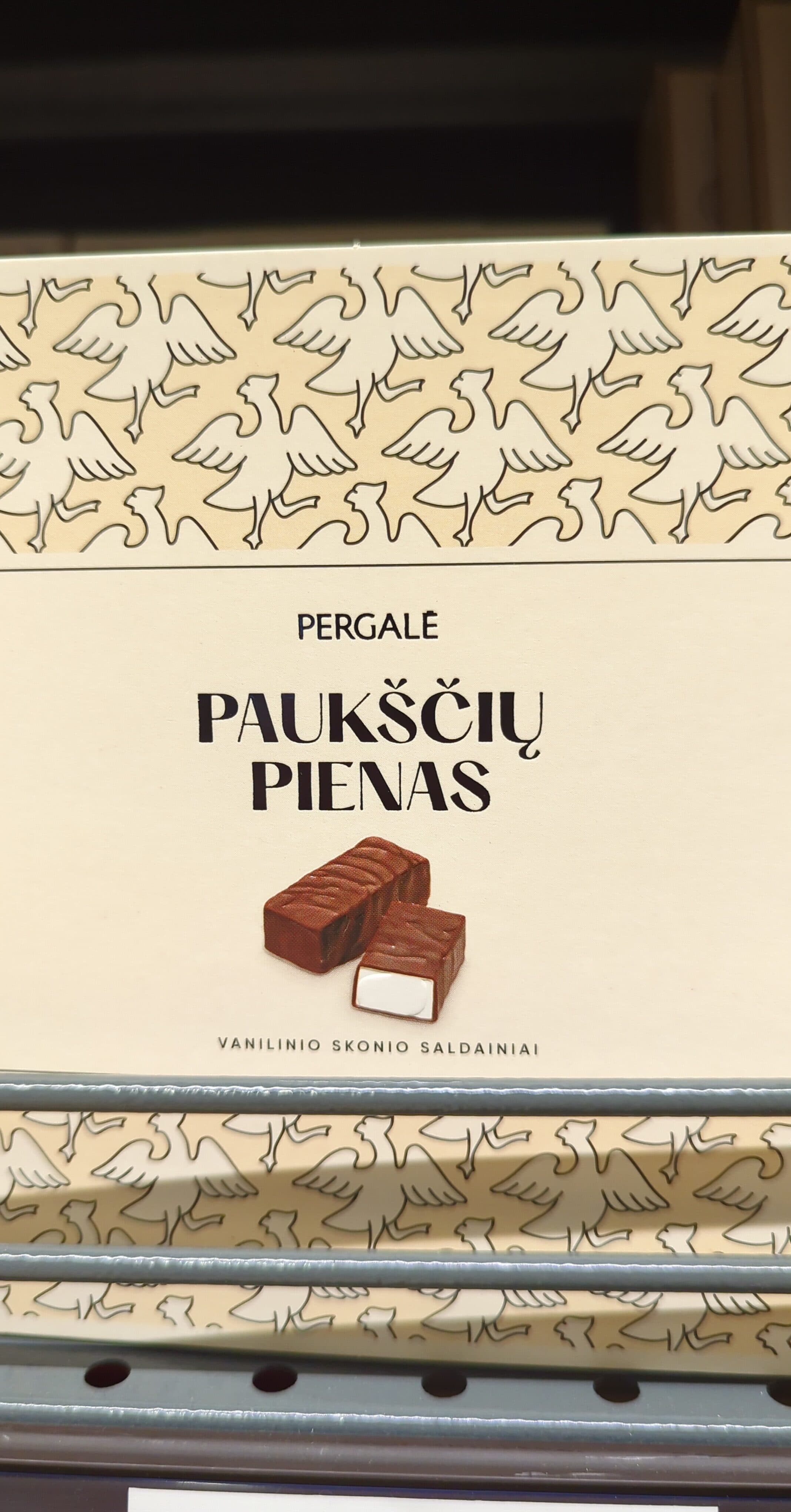 pergalė Saldainiai PAUKŠČIŲ PIENAS, 155 g packshot