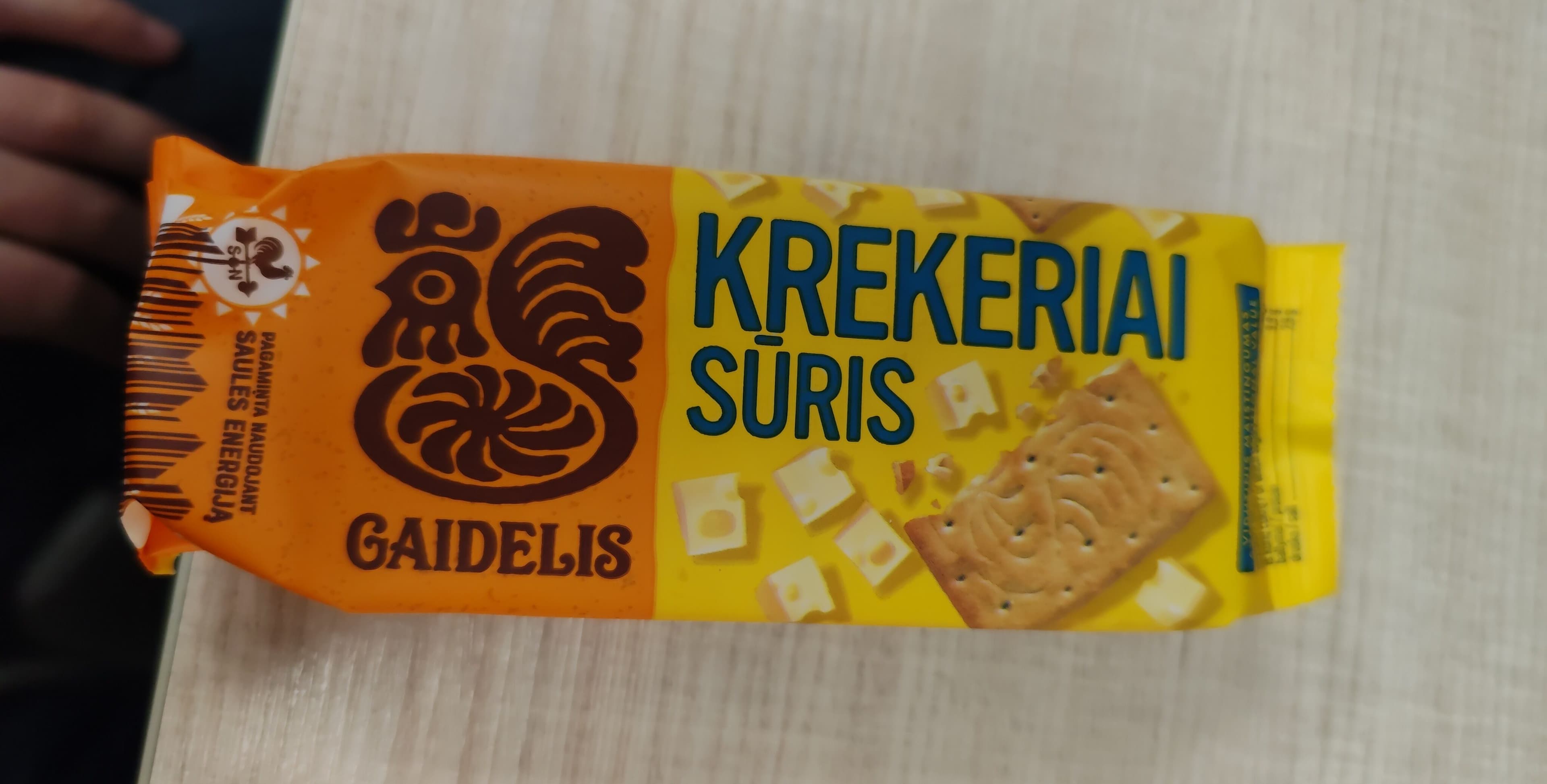 Gaidelis Krekeriai Gaidelis packshot