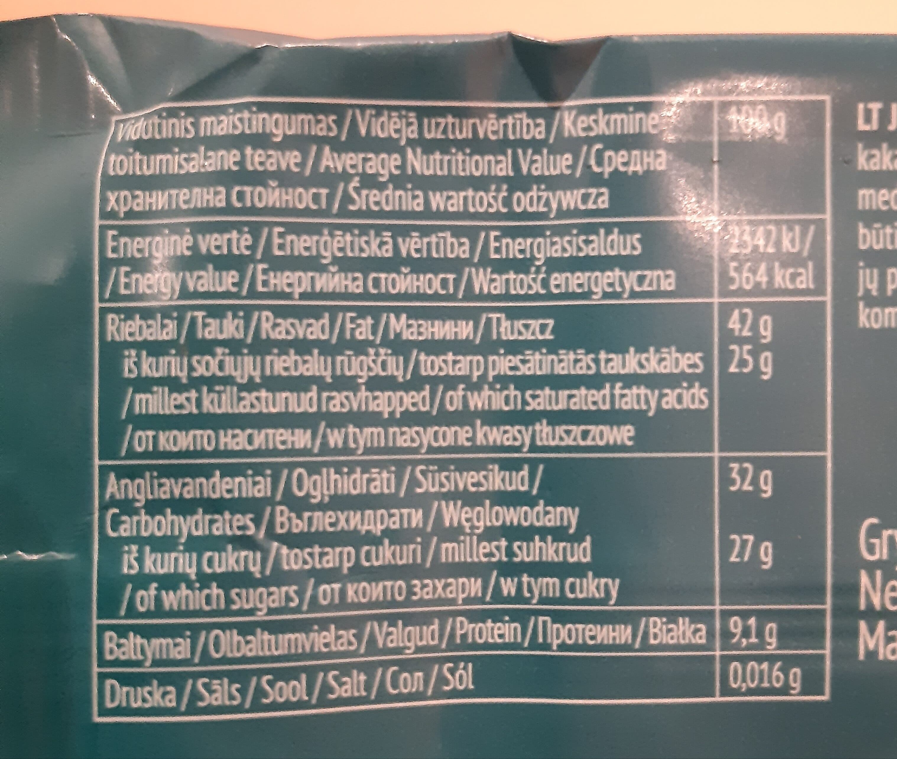 เพอร์เกเล่ Juodas sokoladas 72% packshot