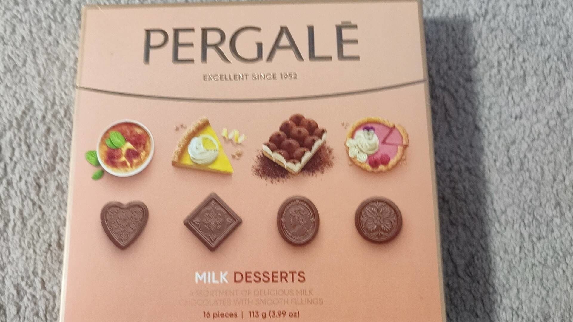 Pergalé Milk dessert packshot