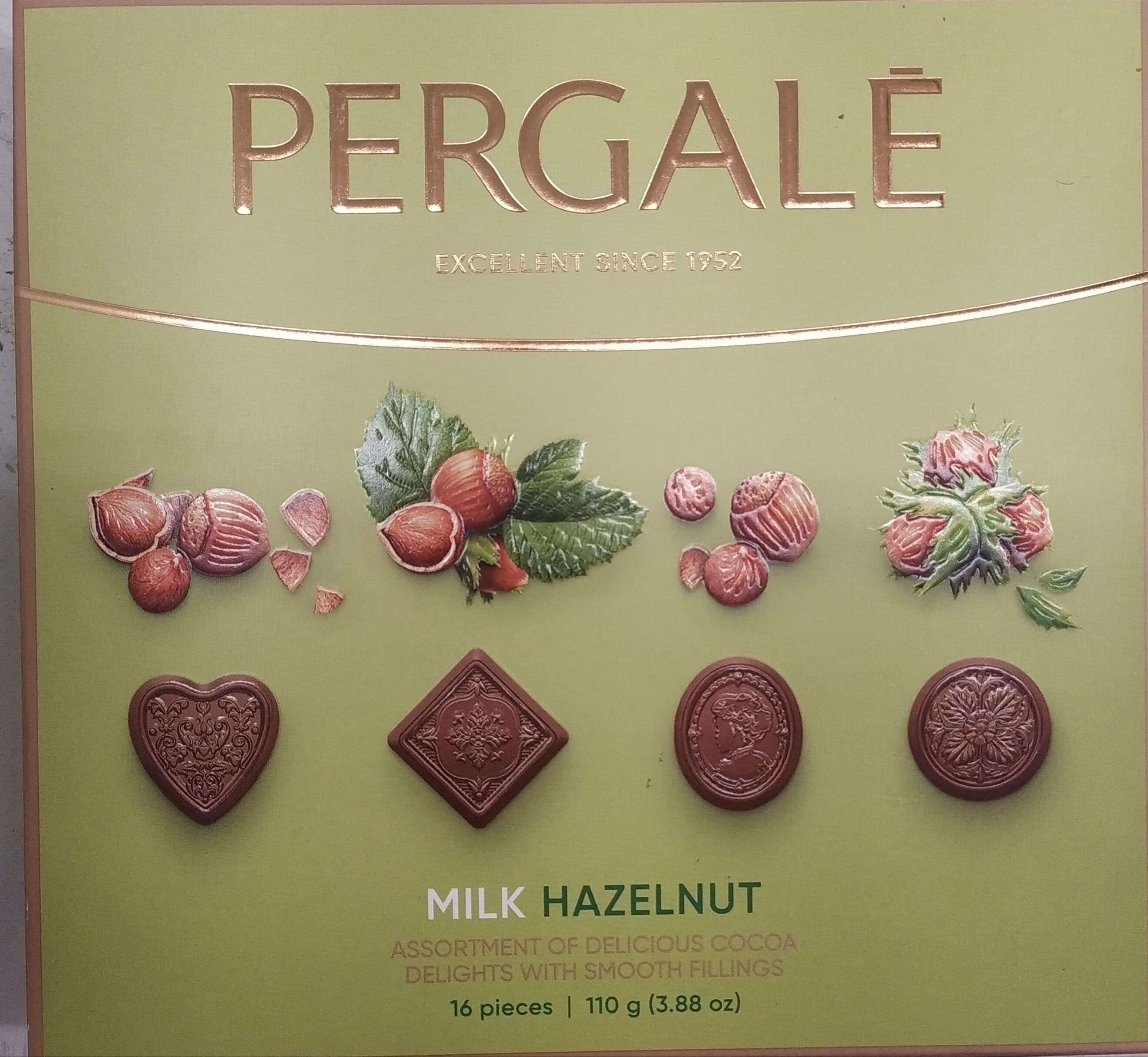 Pergalė Assortiment de chocolats packshot