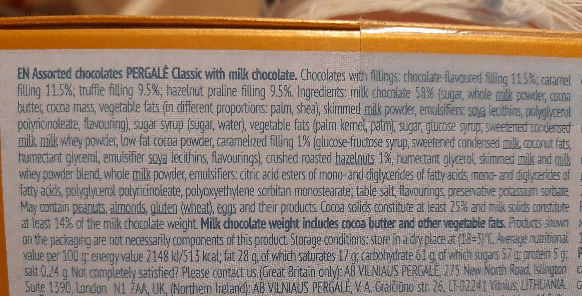 Pergalé Chocolat packshot