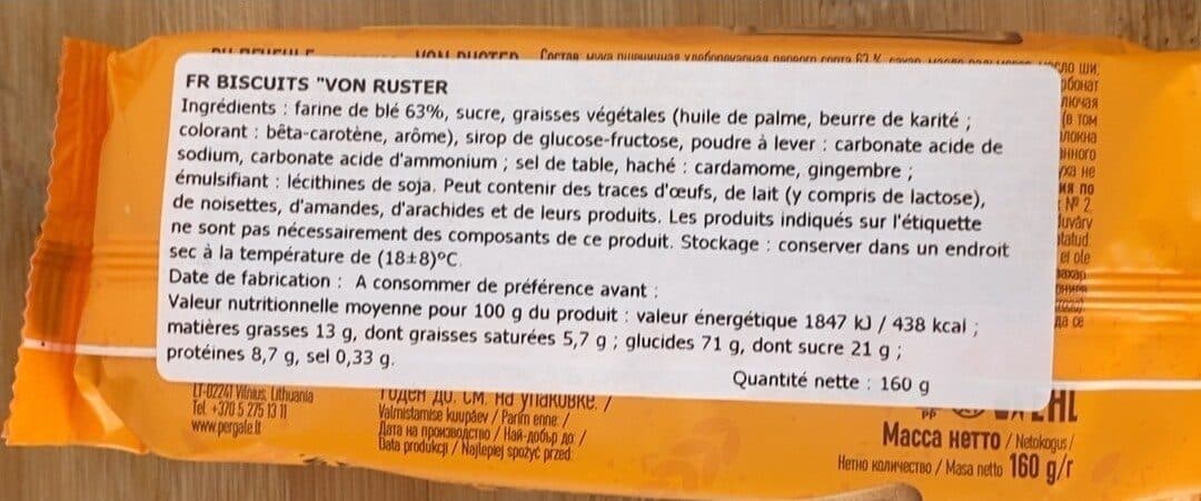 Pergale Ruster packshot
