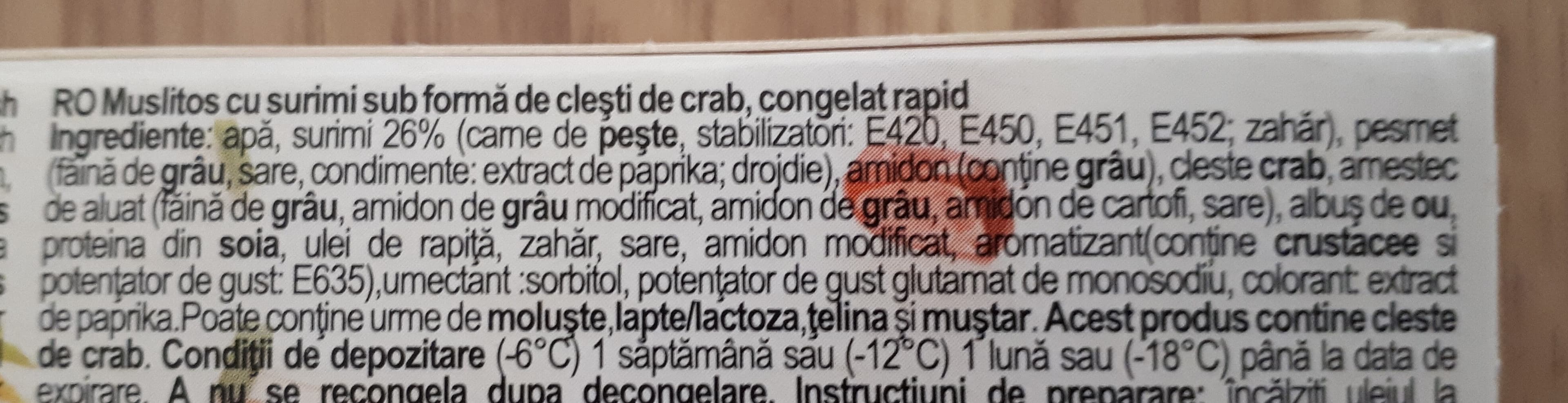 Viči Breaded crab claws from surimi packshot