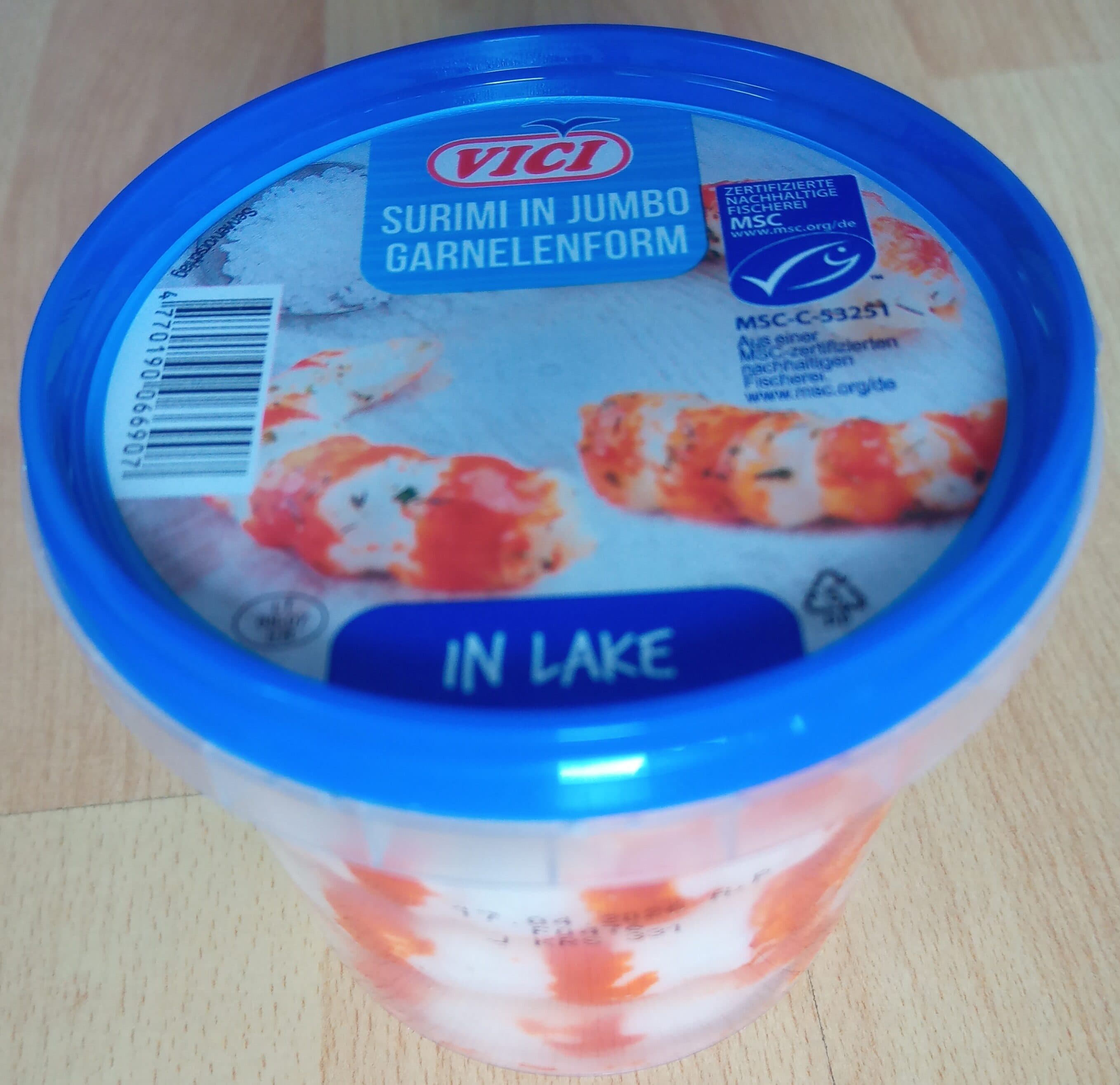 Viči Surimi in Jumbo Garnelenform packshot