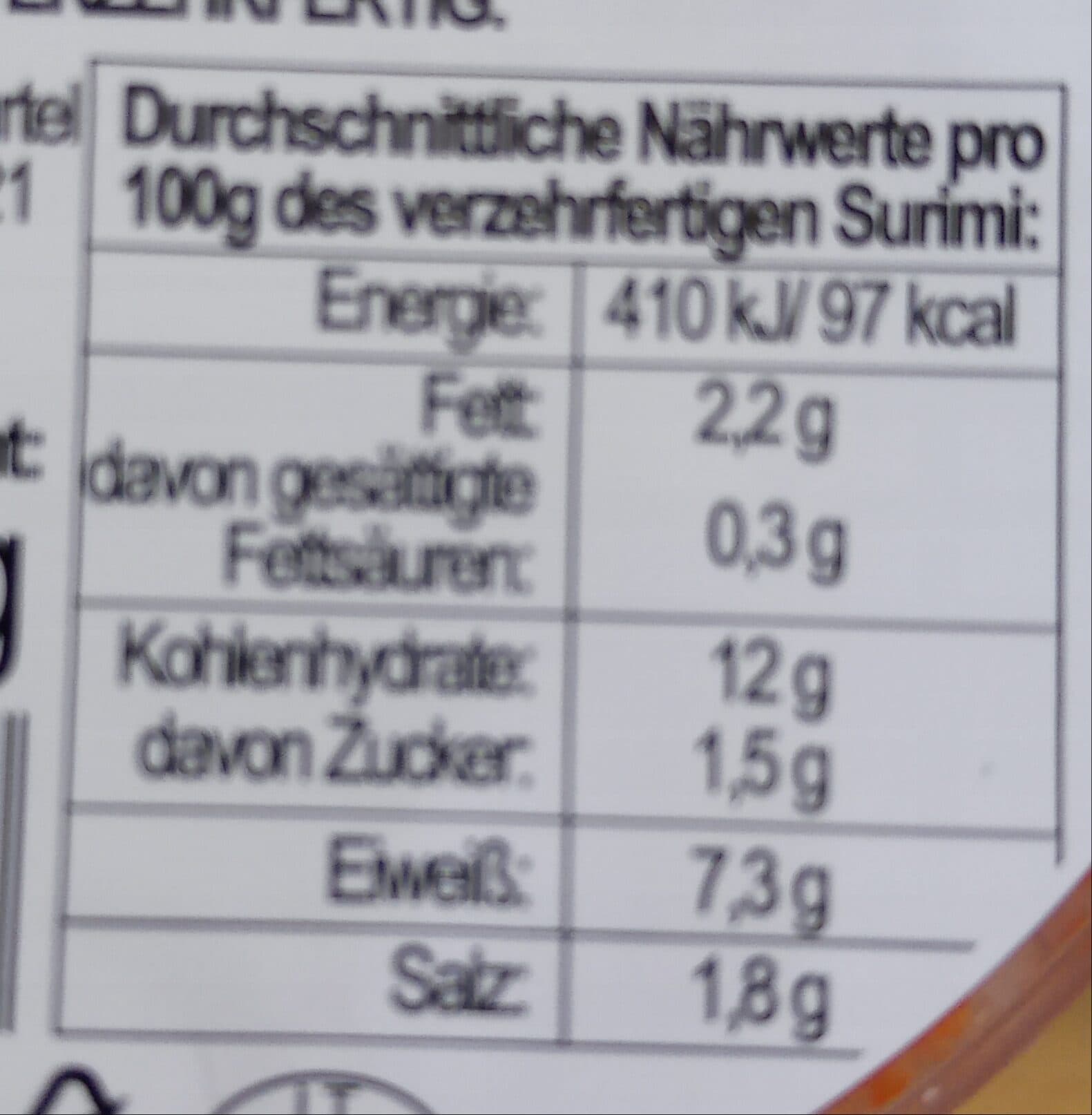 Viči Surimi in Jumbo Garnelenform packshot