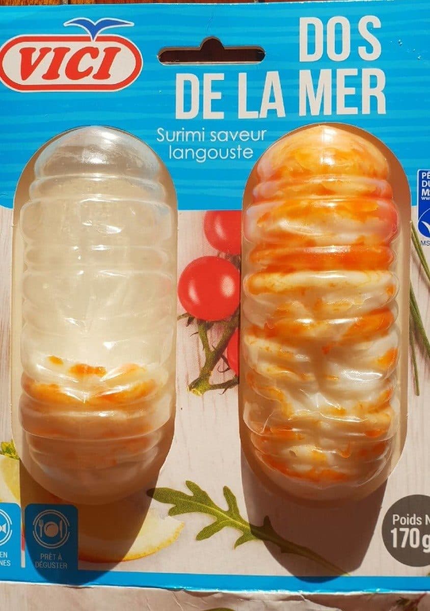 Viči Dos de la mer - Surimi saveur langouste packshot