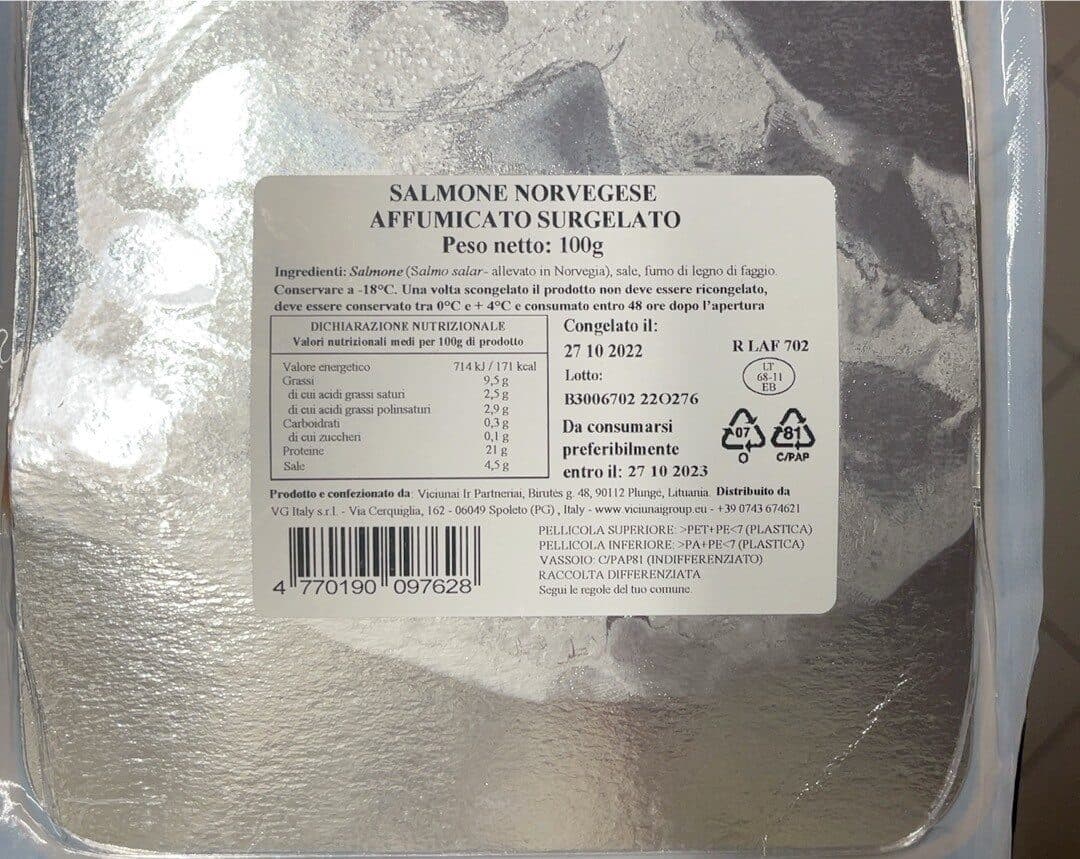 Viči SALMONE AFFUMICATO packshot