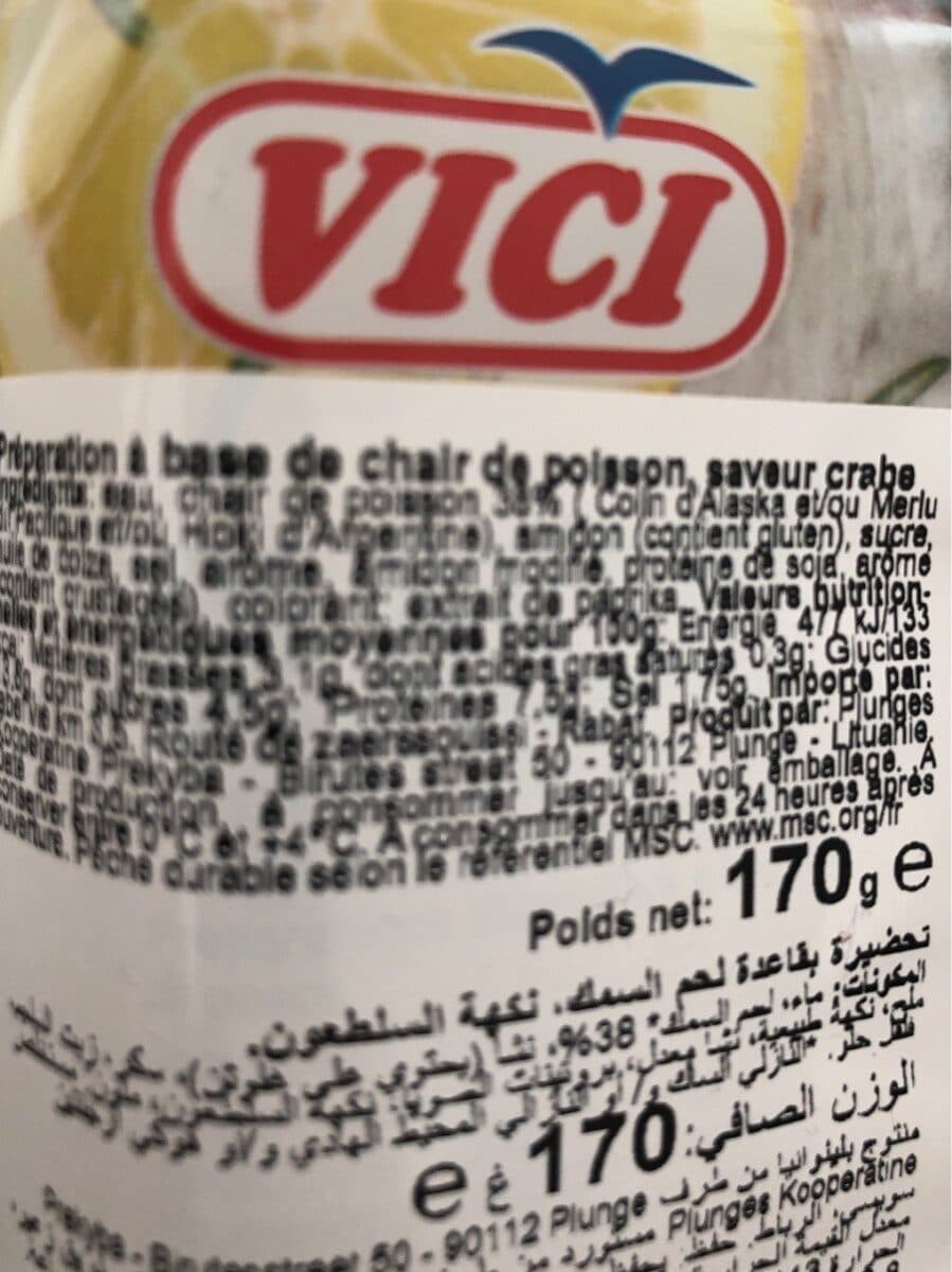 Viči Surimi packshot