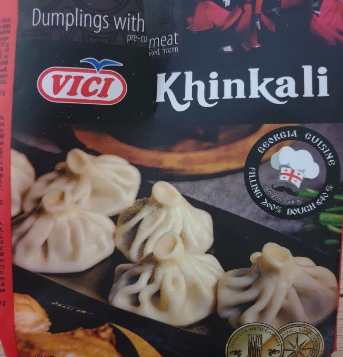Viči Khinkali packshot