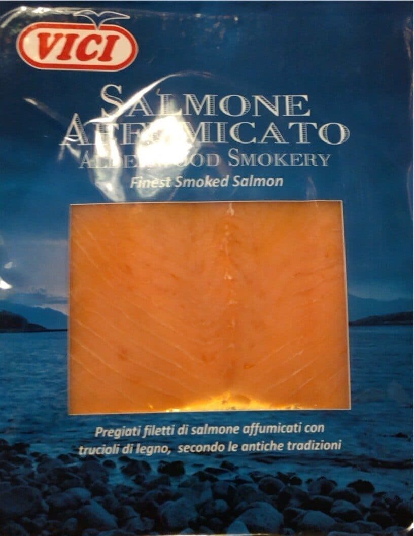 Viči Salmone norvegese affumicato packshot