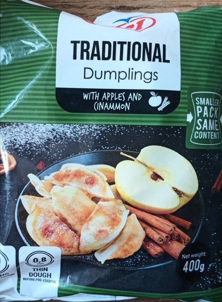 Gyozas pomme cannelle packshot