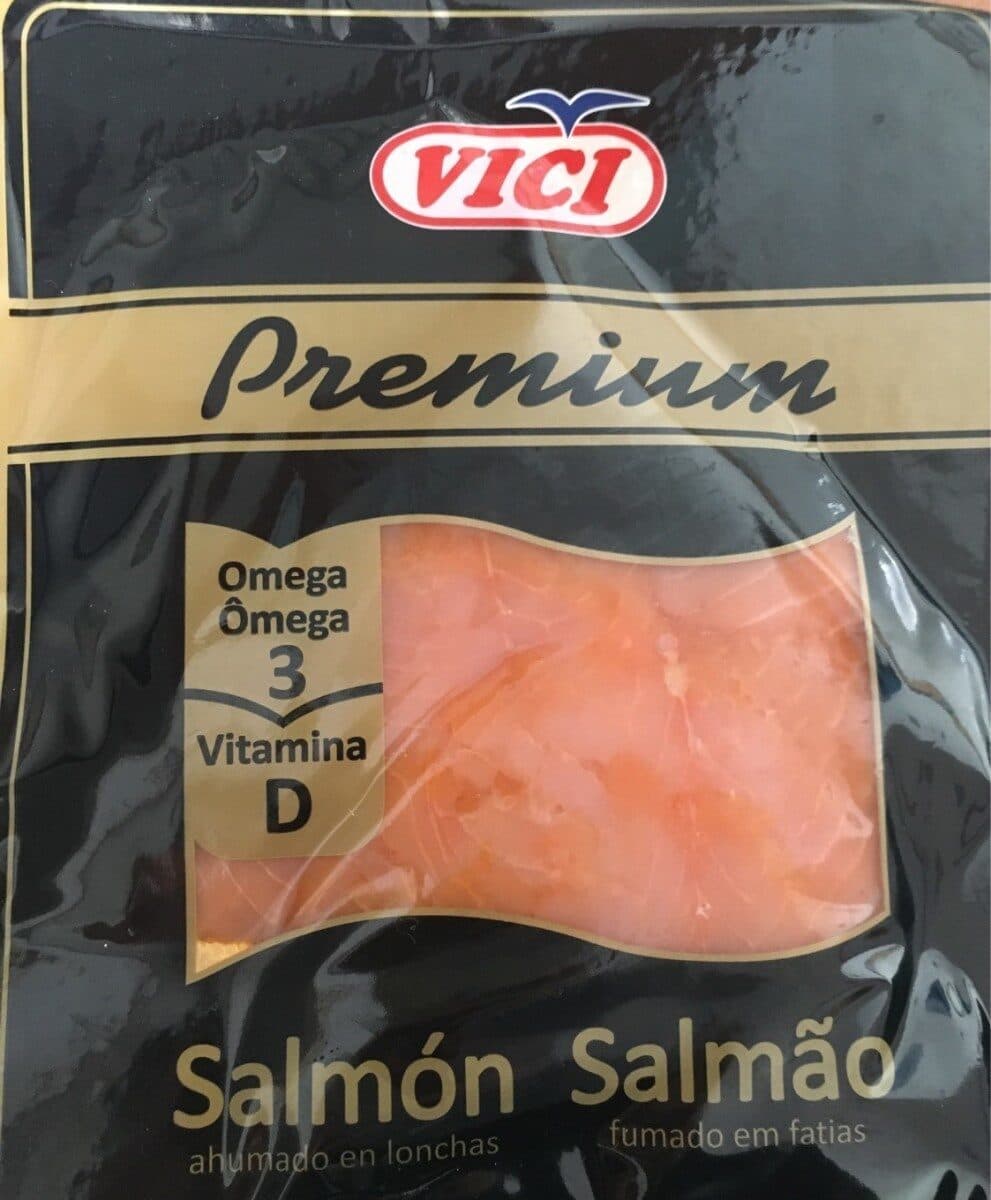 Viči Salmón ahumado en lonchas packshot