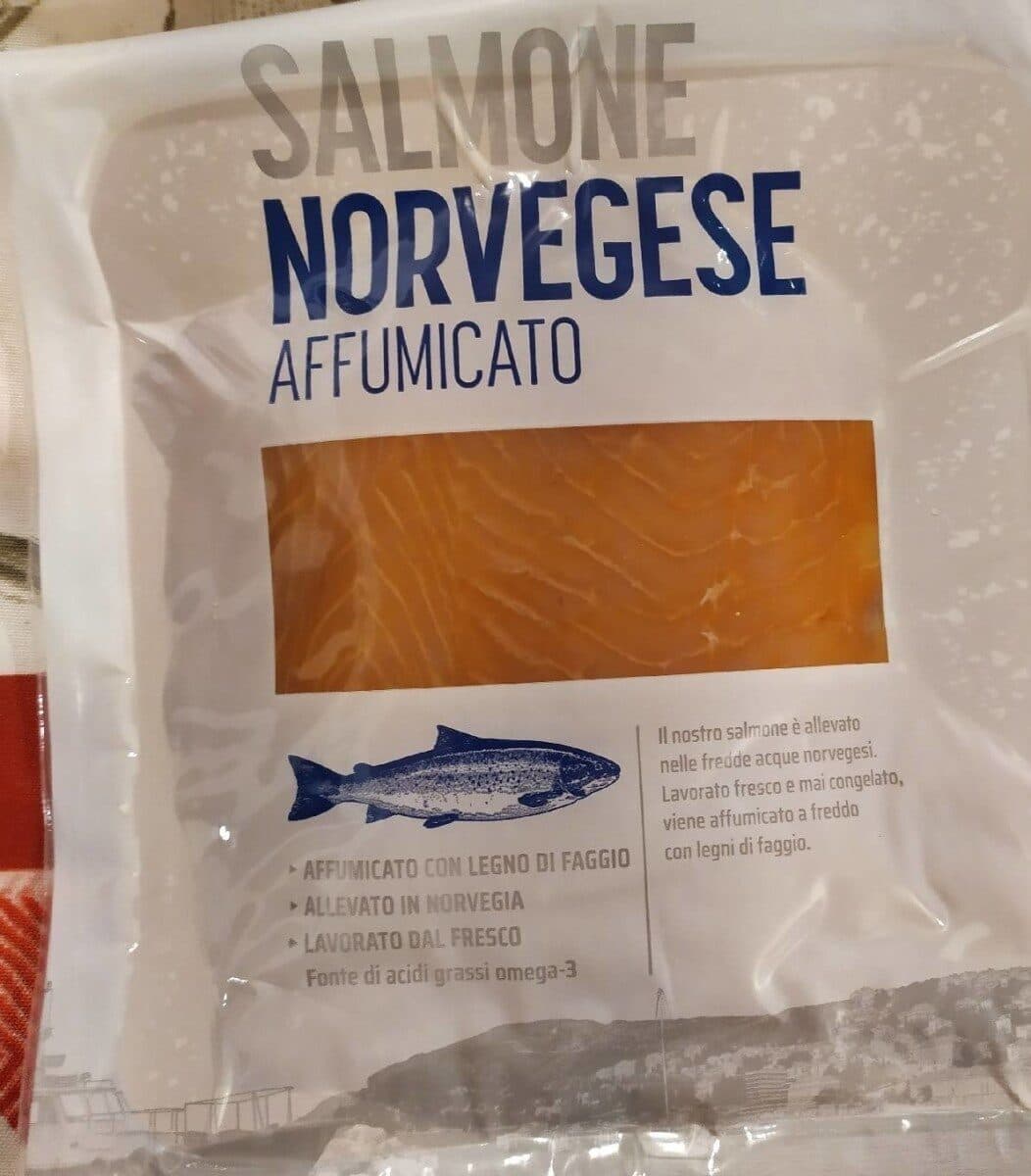 Salmone Norvegese affumicato packshot
