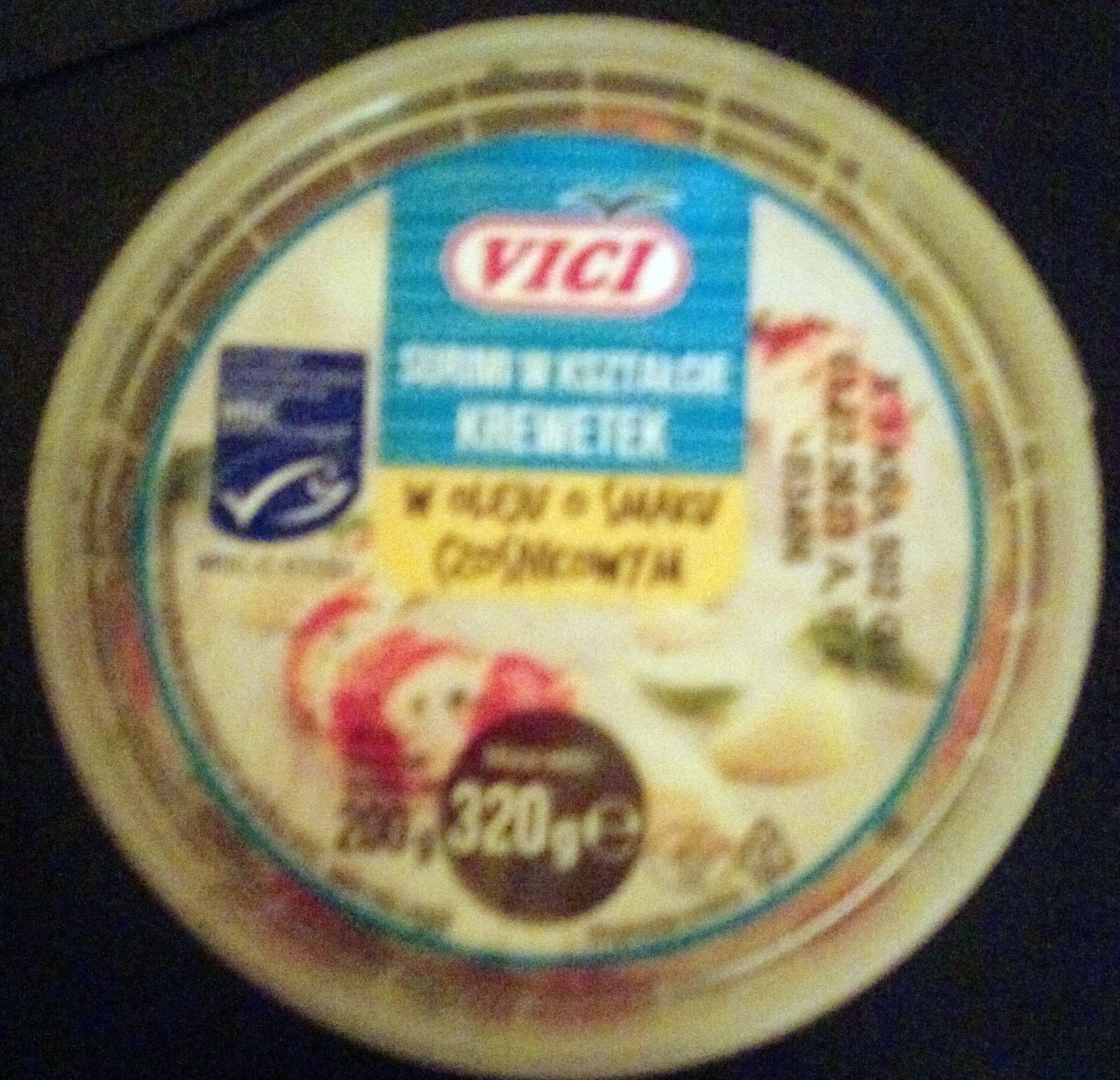 Viči Surimi w kształcie krewetki packshot