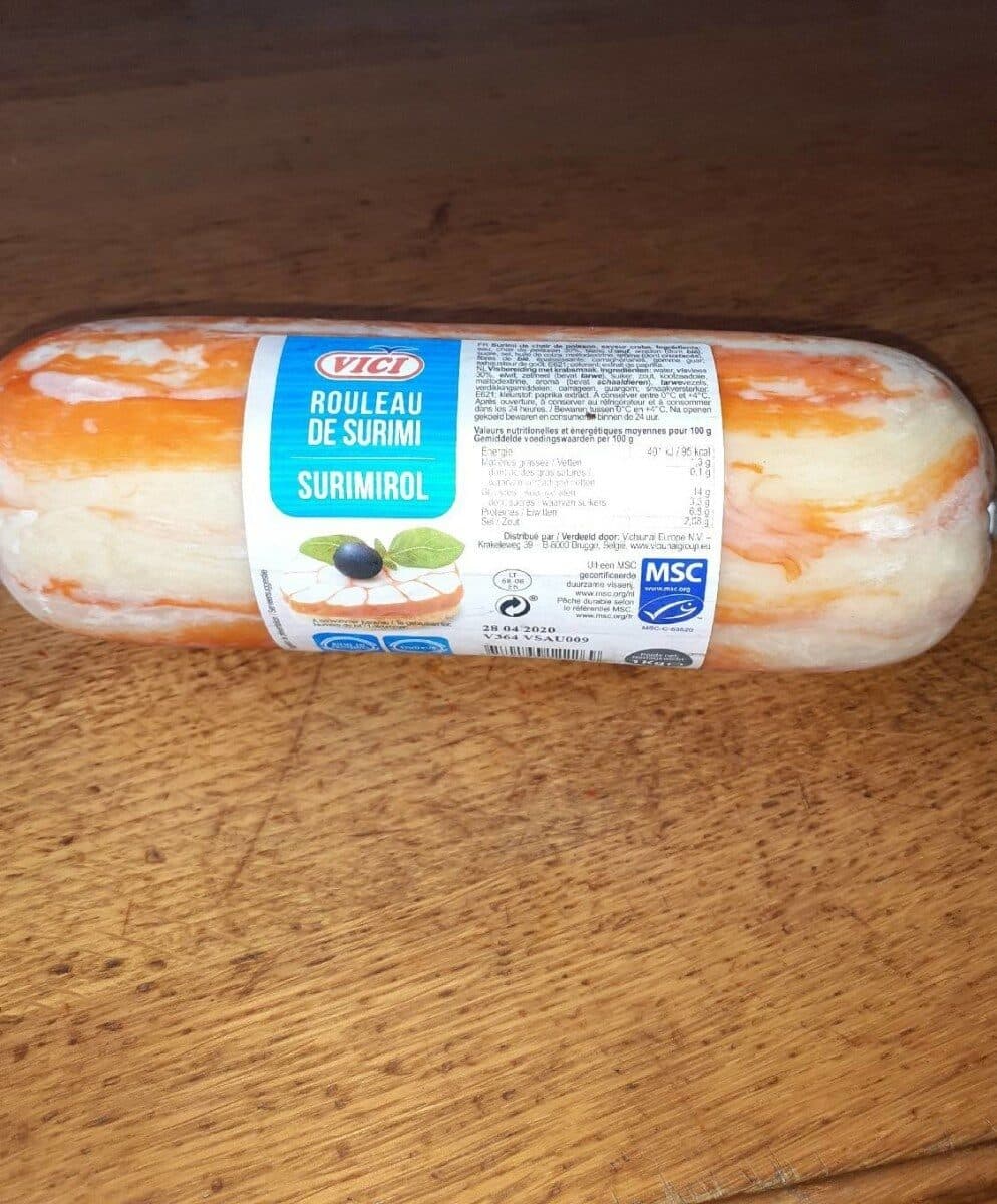 Viči Rouleau de surimi packshot