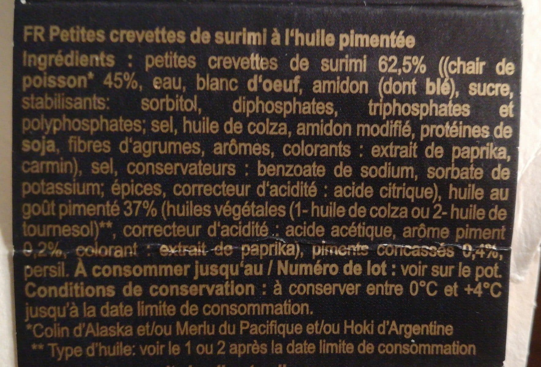 Viči Premium crevettes de surimi packshot
