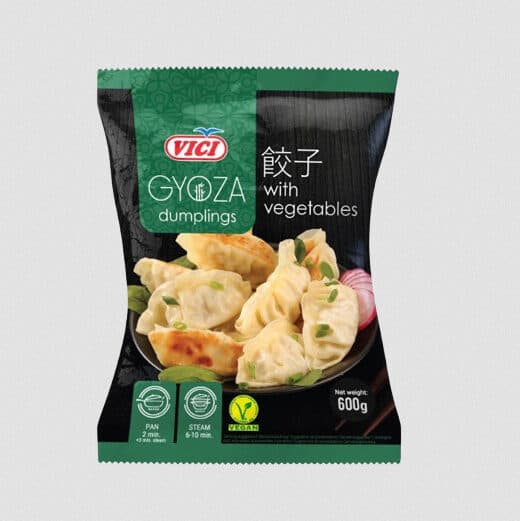 Vici Gyoza chicken and vegetables packshot