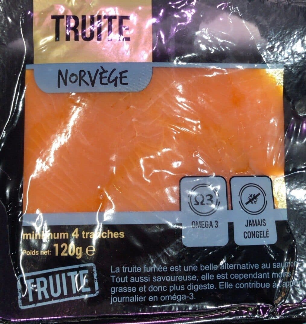 Truite fumée packshot