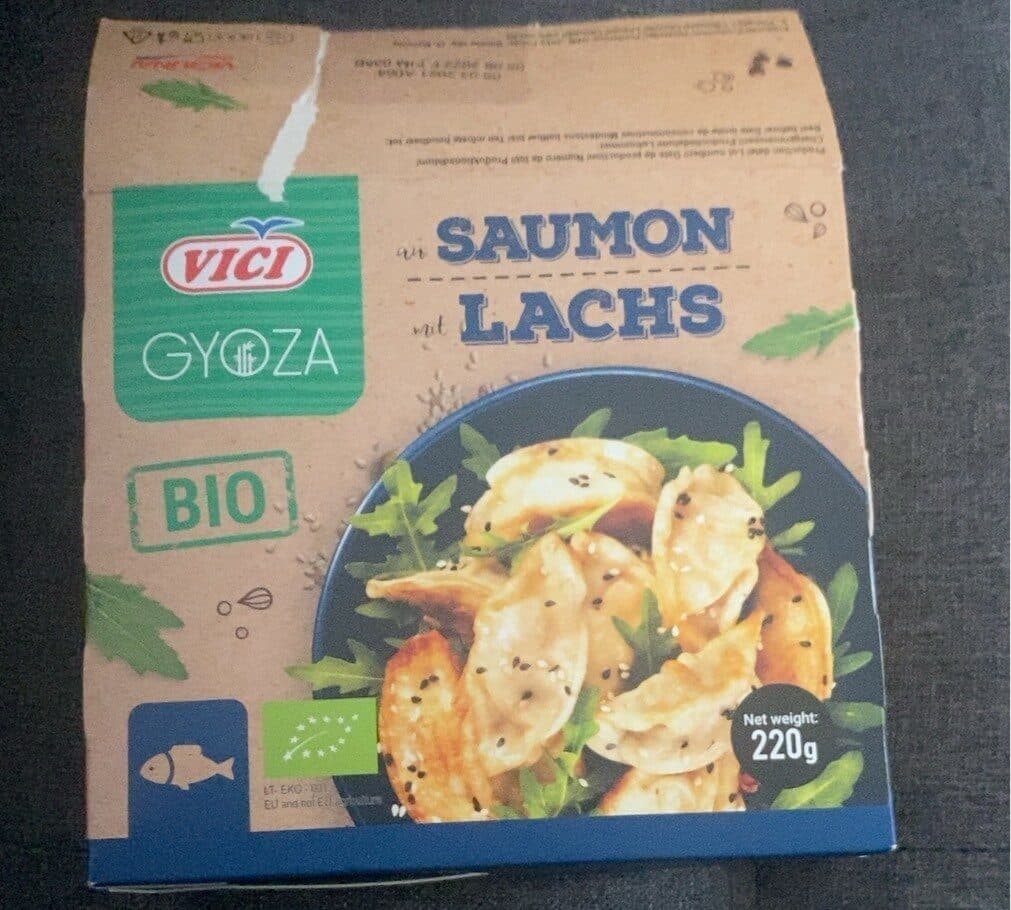 Viči Gyoza saumon packshot