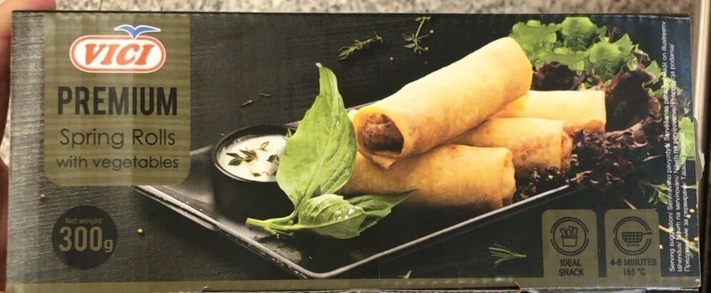 Viči Spring rolls packshot