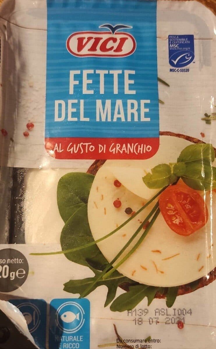 Viči Fette del mare al gusto di granchio packshot