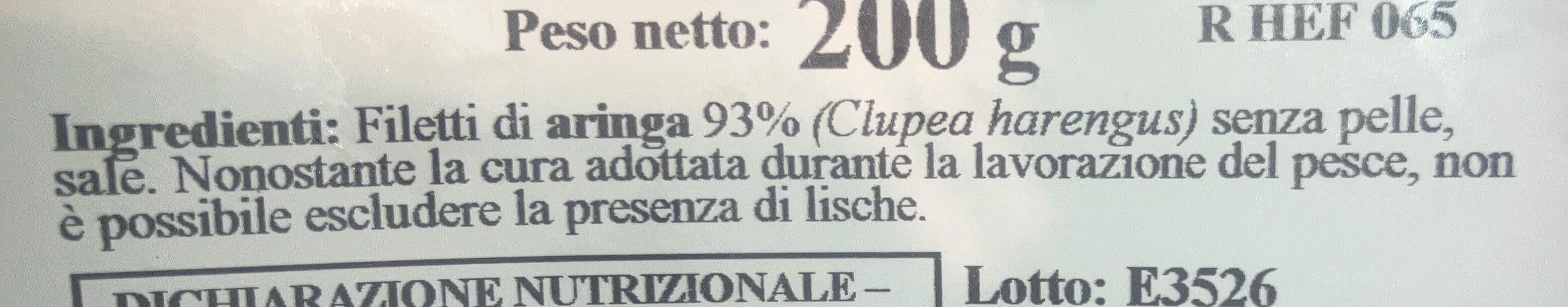 Viči Filetti di aringhe affumicate packshot