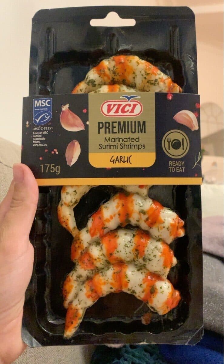Viči Marinated surimi shrimps packshot