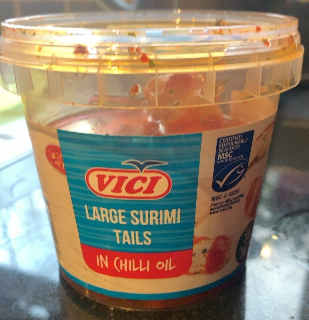 Viči Large surimi tails packshot