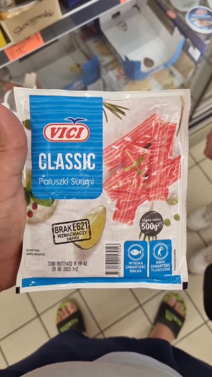Vici Surimi Sticks packshot