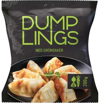Orkla Dumplings med Grönsaker packshot