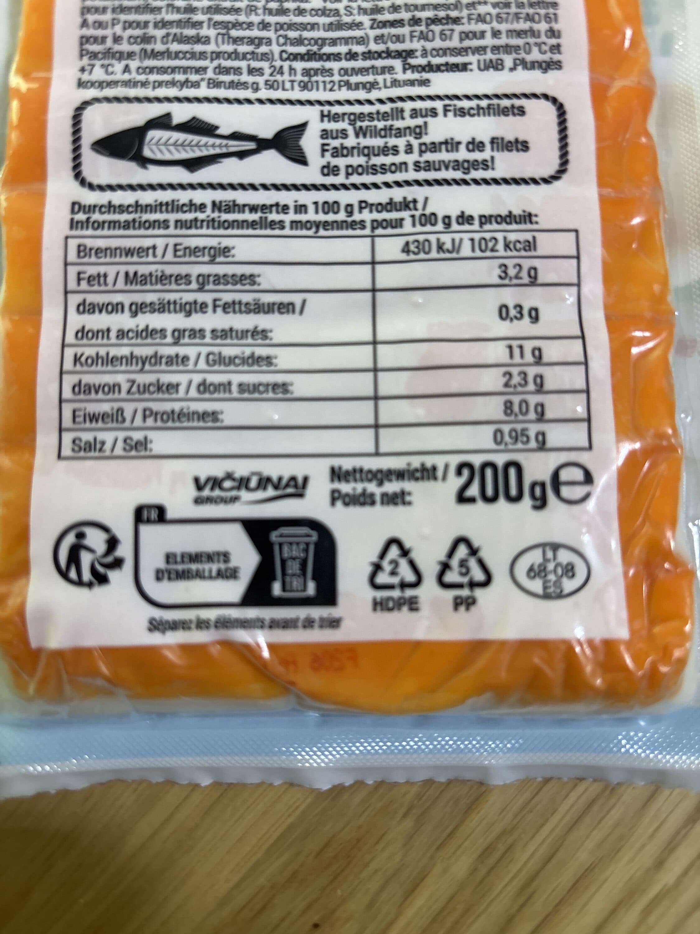 VICI Surimi Stäbchen packshot