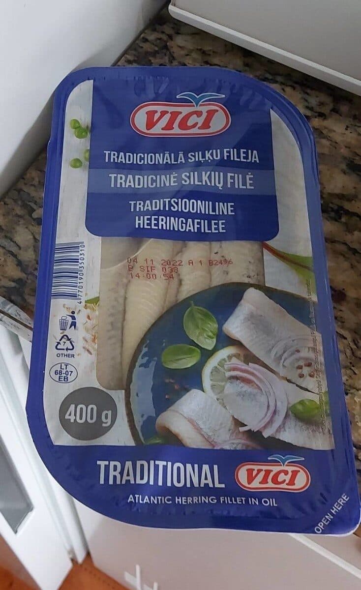 Viči Tradicionala silke fileja packshot