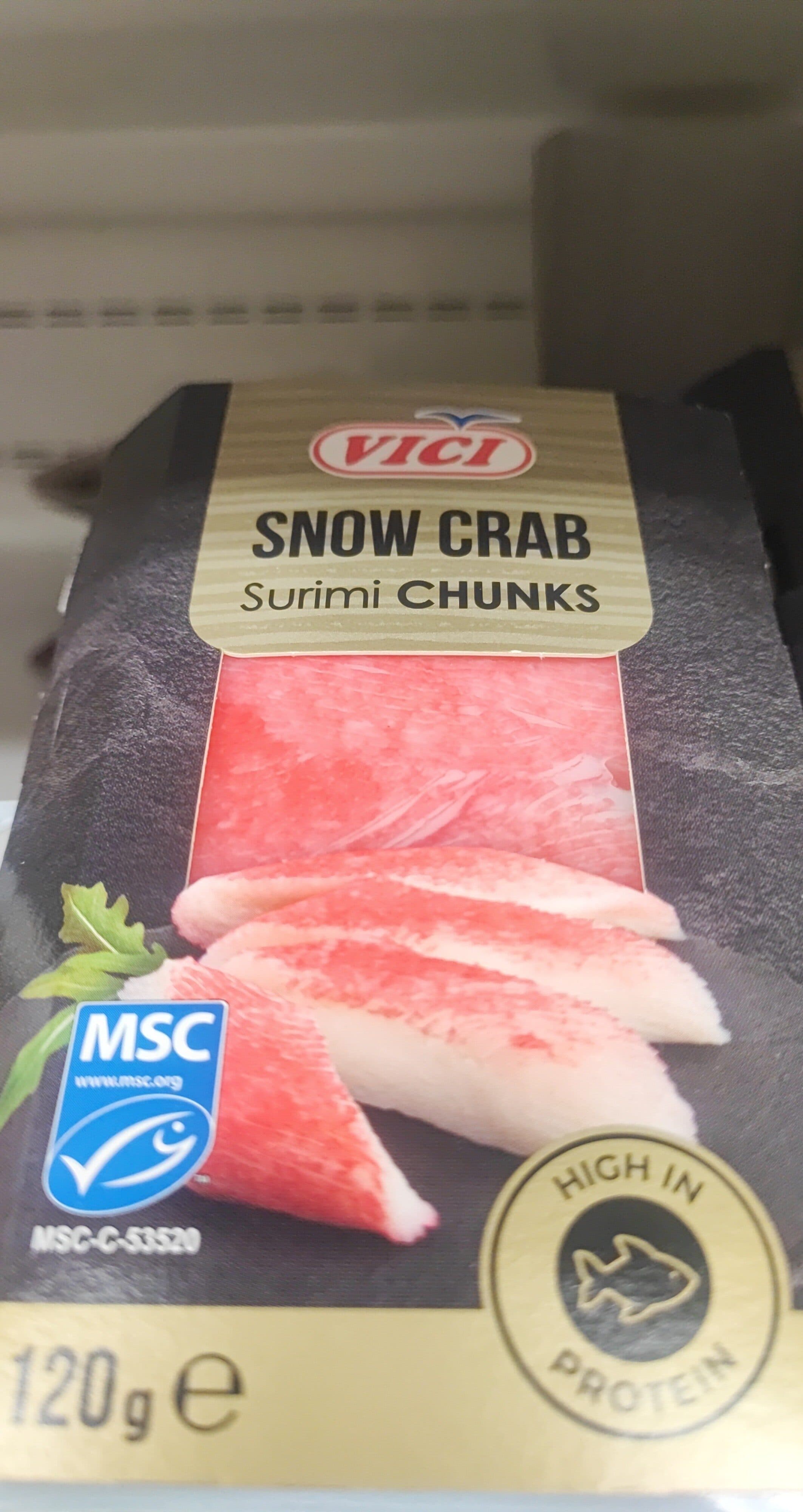 VICI SNOW CRAB Surimi CHUNKS packshot