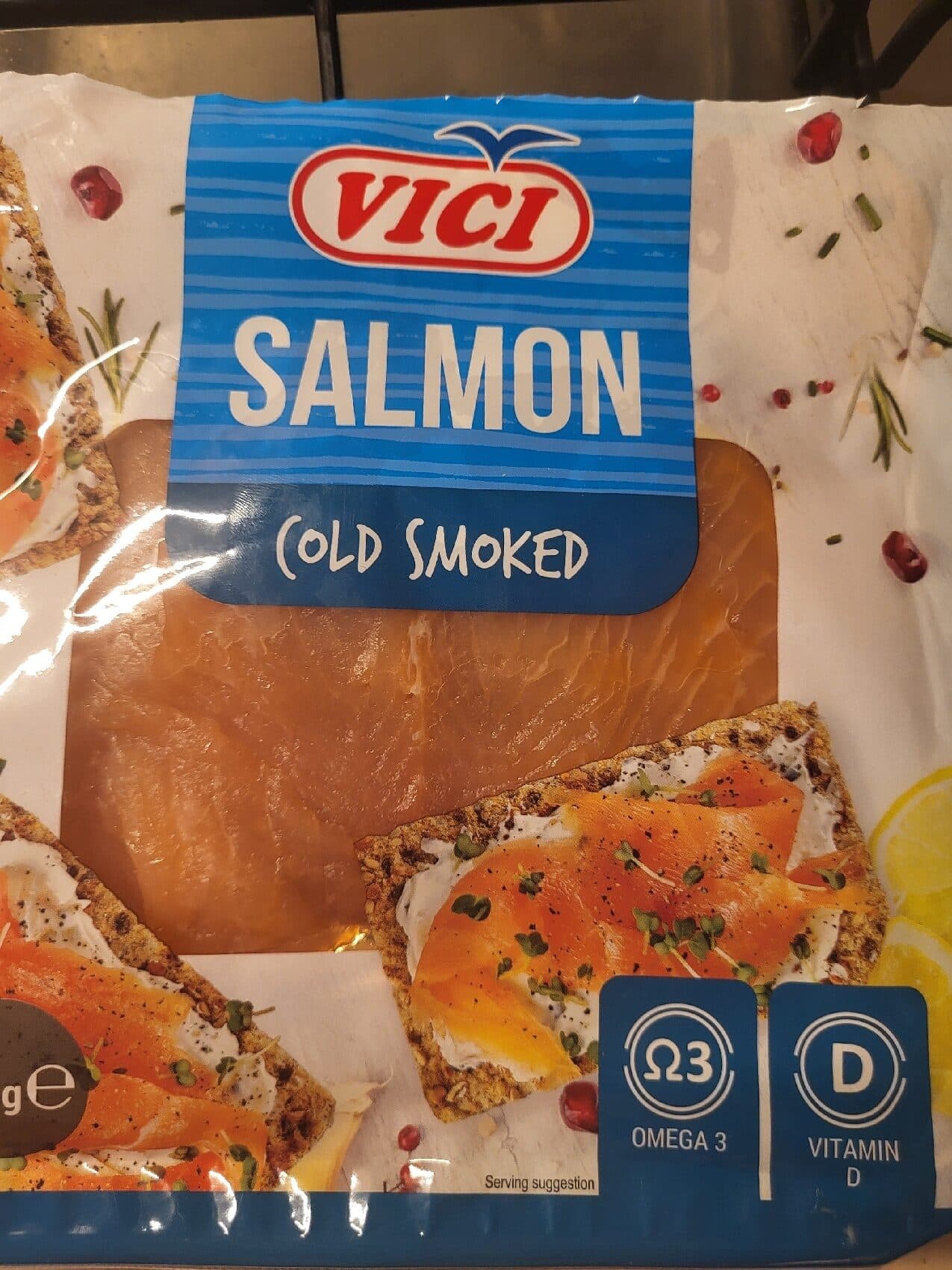 Vici Salmon (Cold smoked) packshot