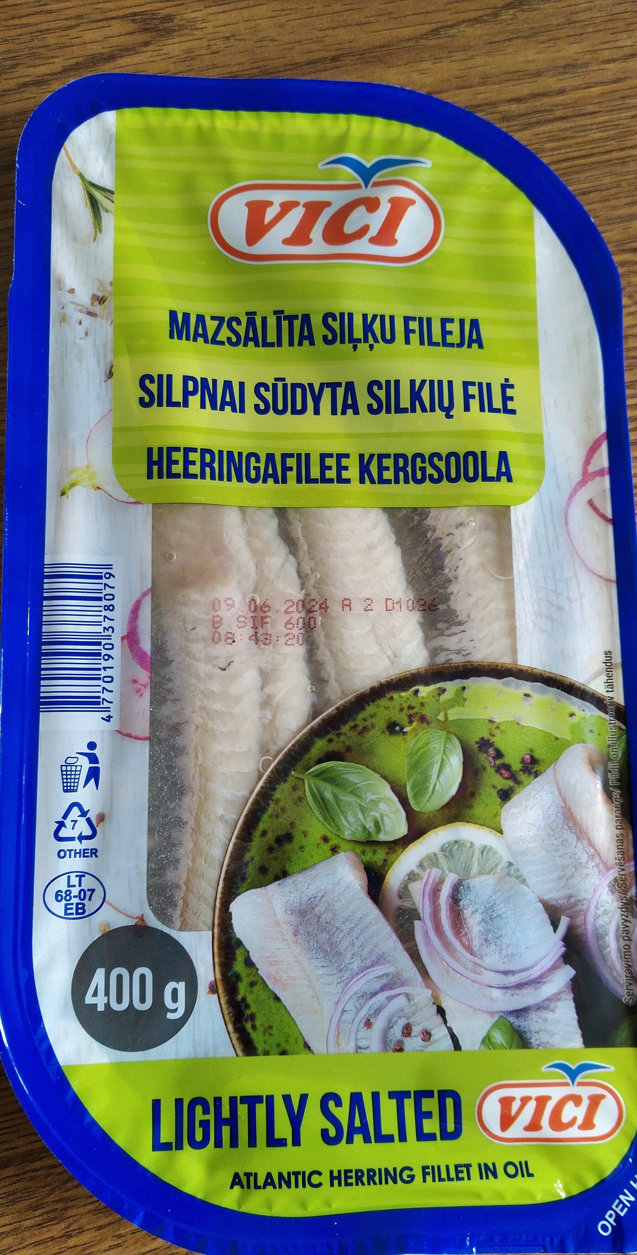 Vici Heeringafilee kergsoola packshot
