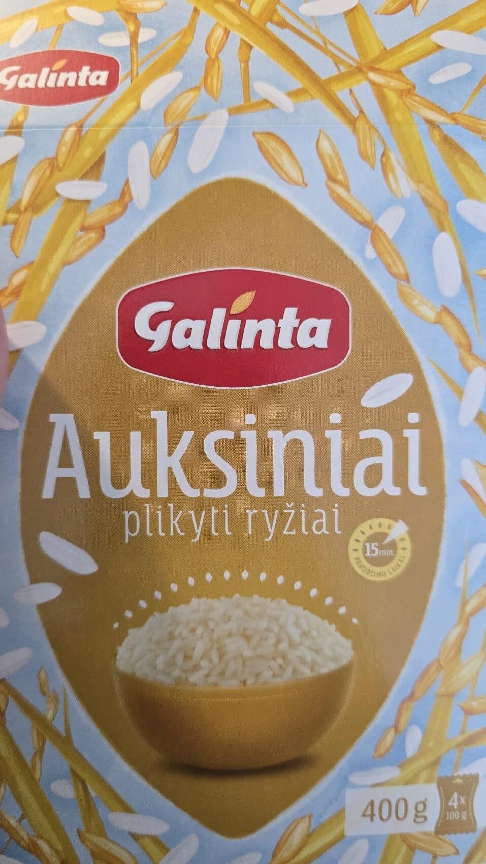 skanėja Auksiniai Plikyti Ryziai packshot