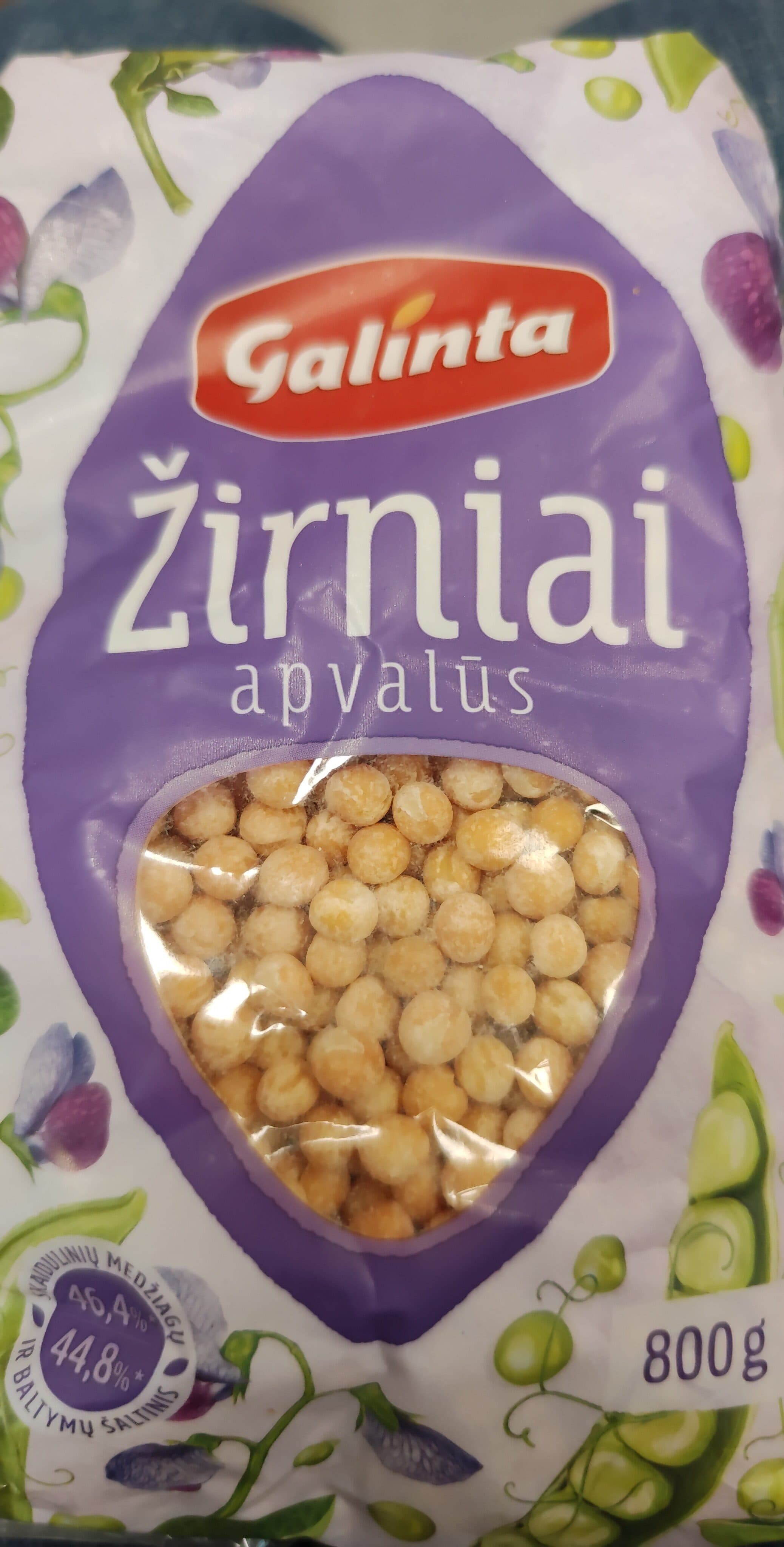 Galinta Galinta žirniai packshot