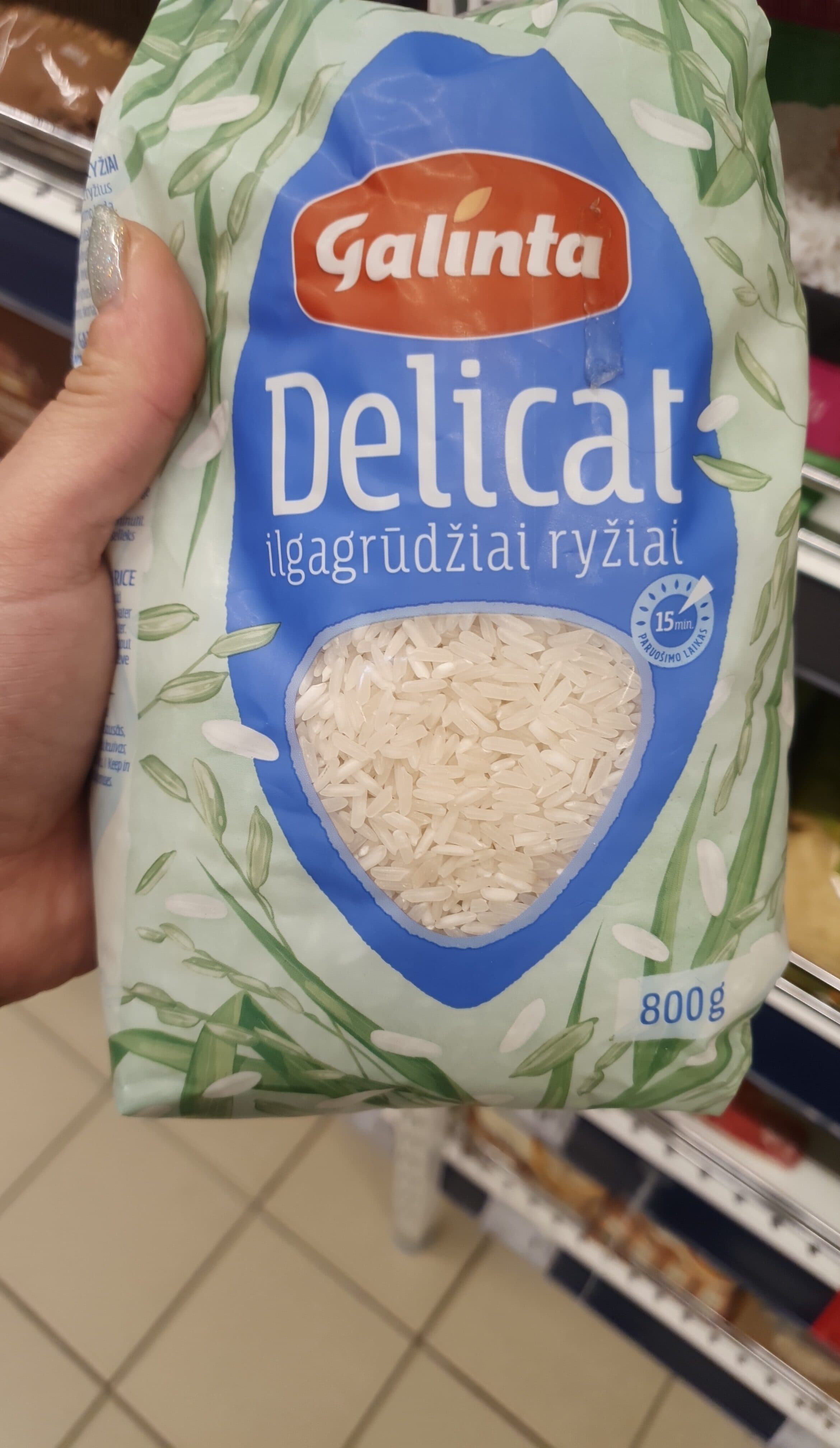 Galinta Ryžiai packshot