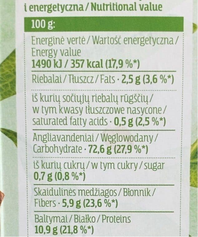 Open Food Facts Buckwheat flakes packshot