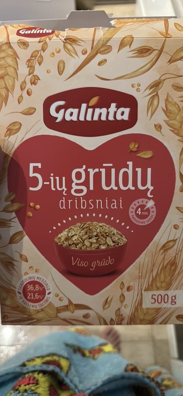 Galinta Dribsniai packshot