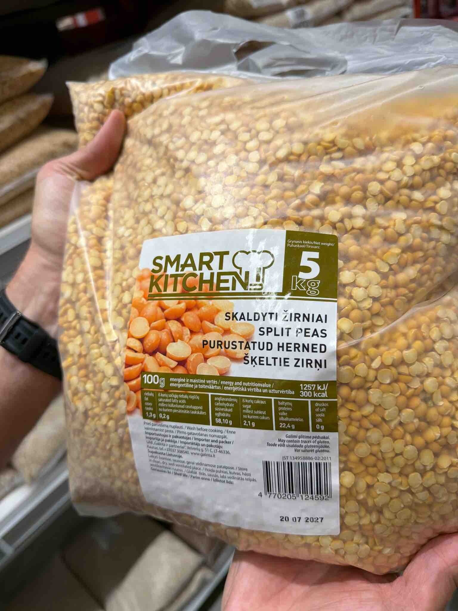 Smart Kitchen Split Peas packshot