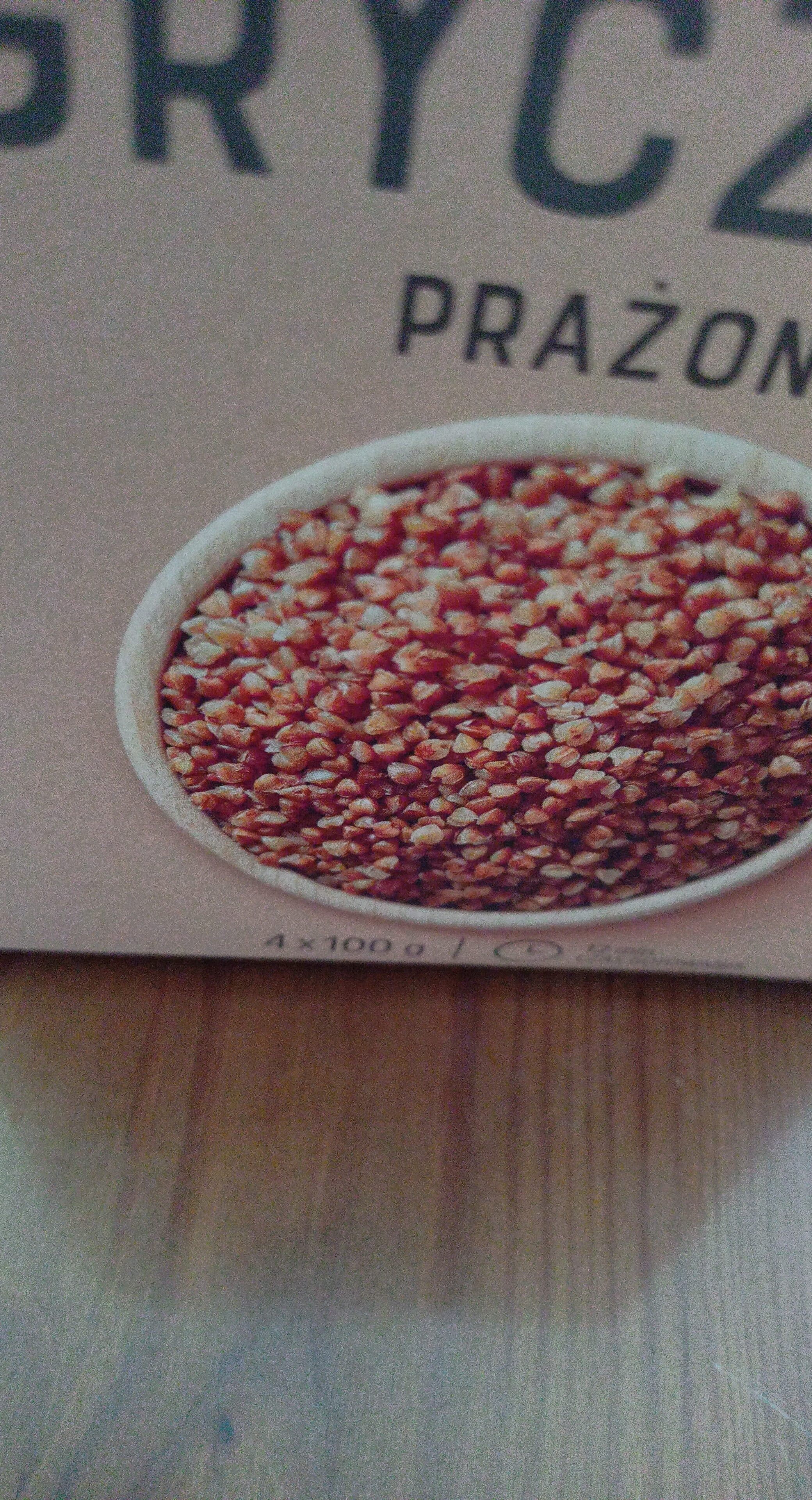 Plony natury Buckwheat groats roasted packshot