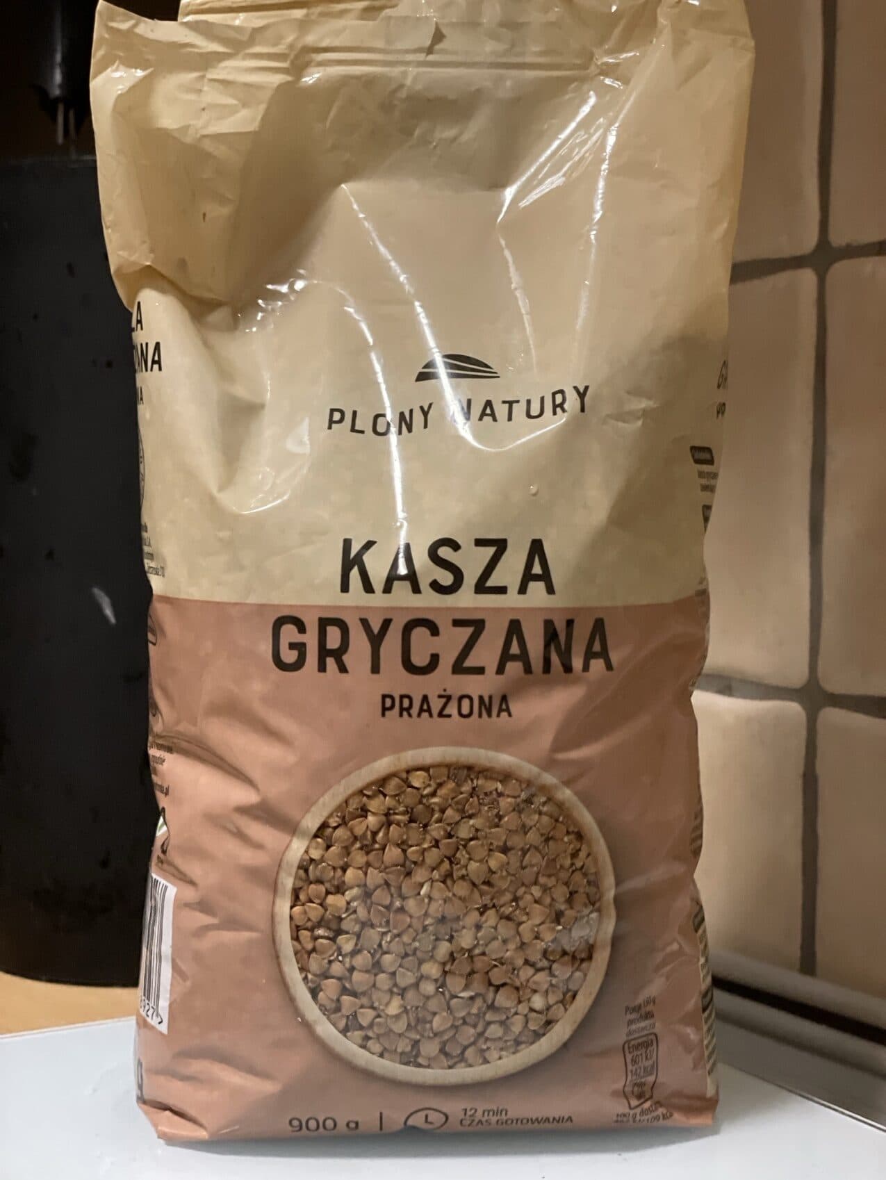 Plony Natury Kasza gryczana pażona packshot