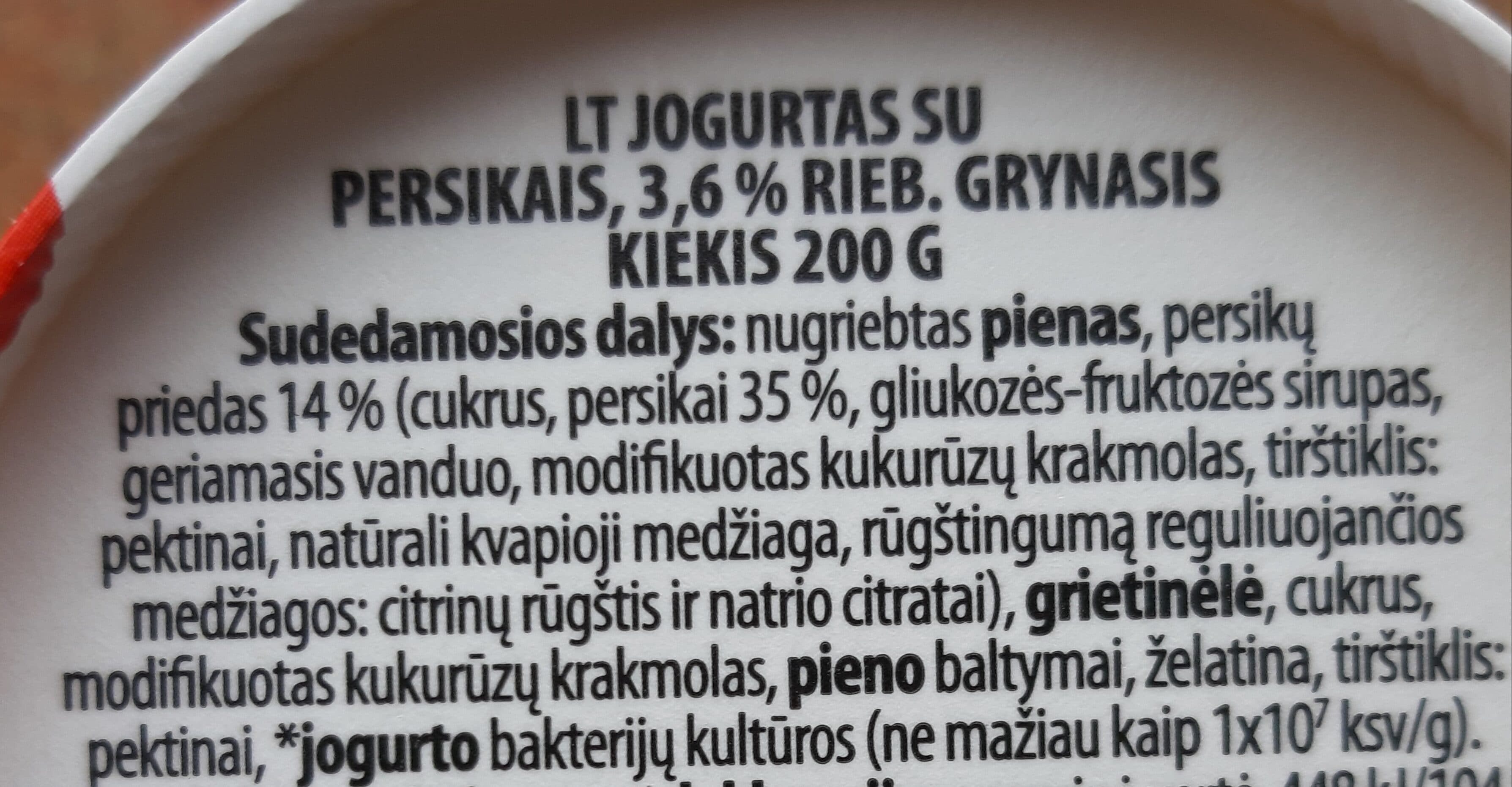 Vilkyškių pieninė Jogurtas packshot