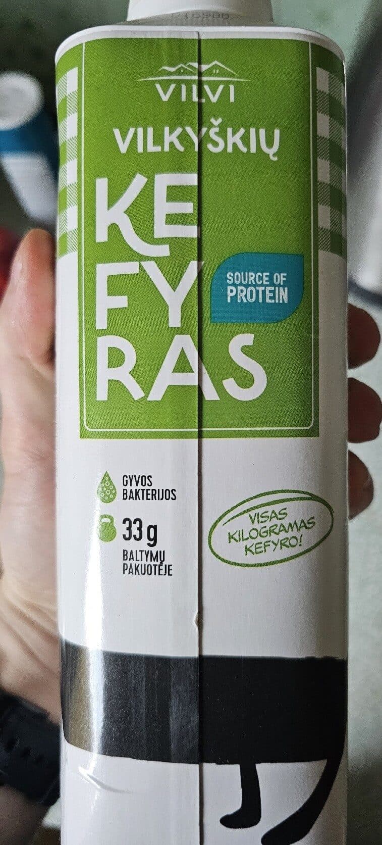 vilkyškių pieninė Vilkyškių kefyras packshot