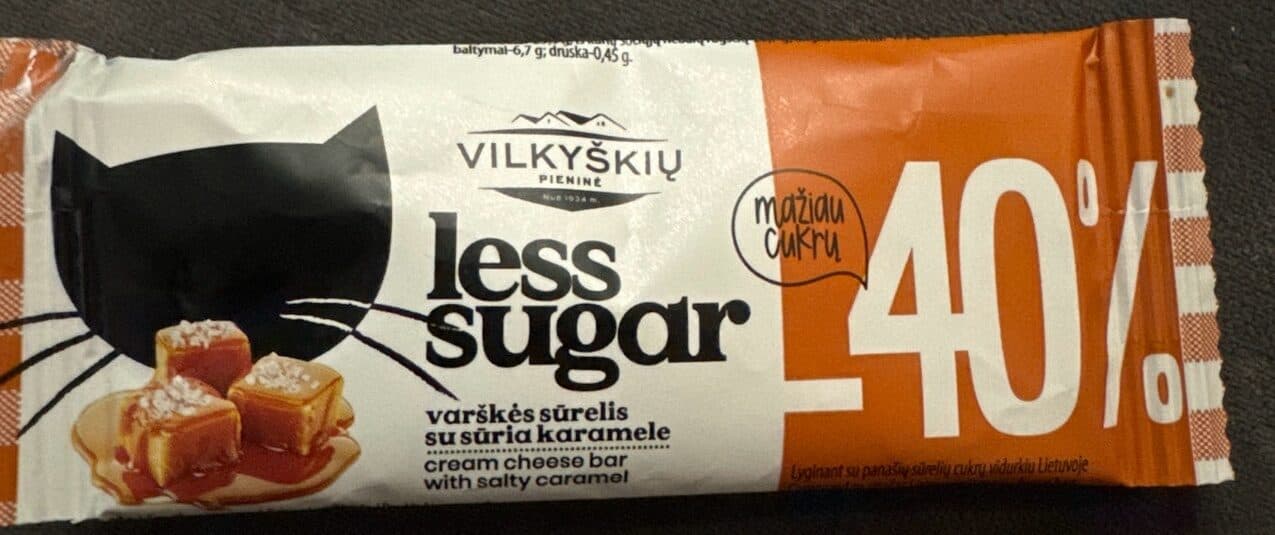 Vilkyškių pieninė varškės sūrelis su sūria karamele packshot