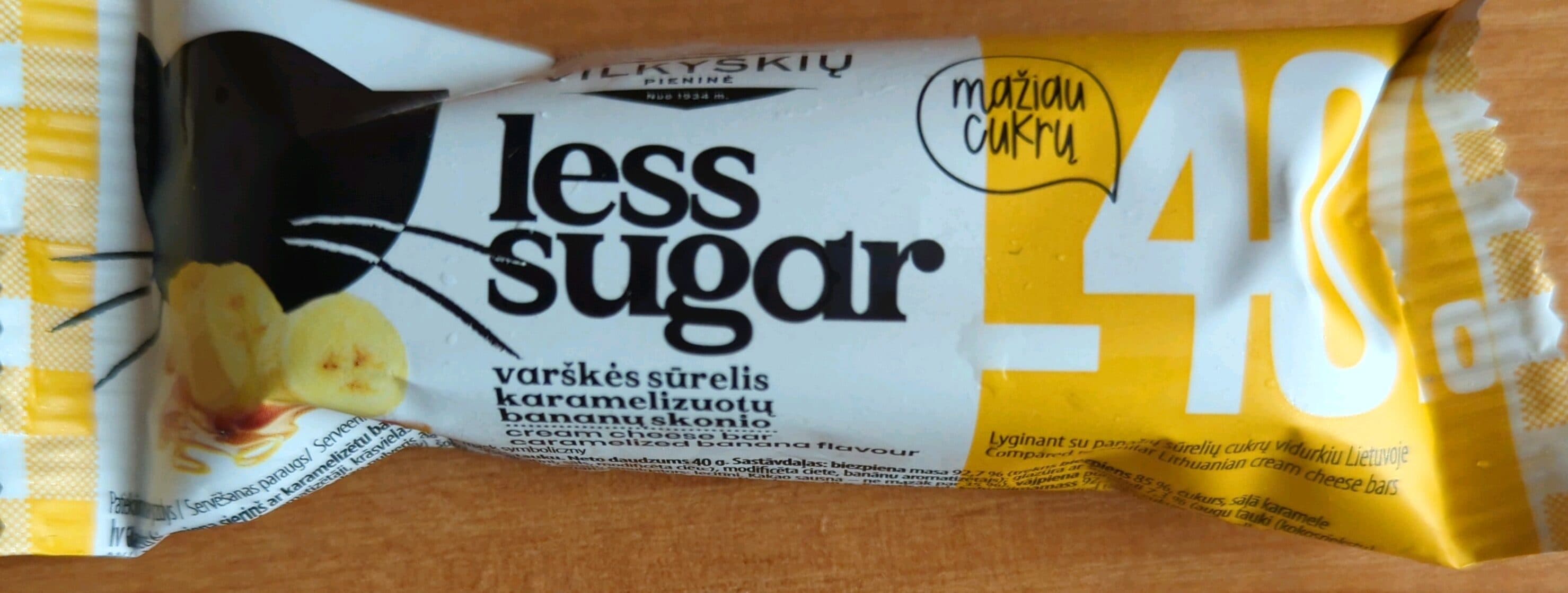 Vilkyškių pieninė karamelizuotu bananų skonio packshot
