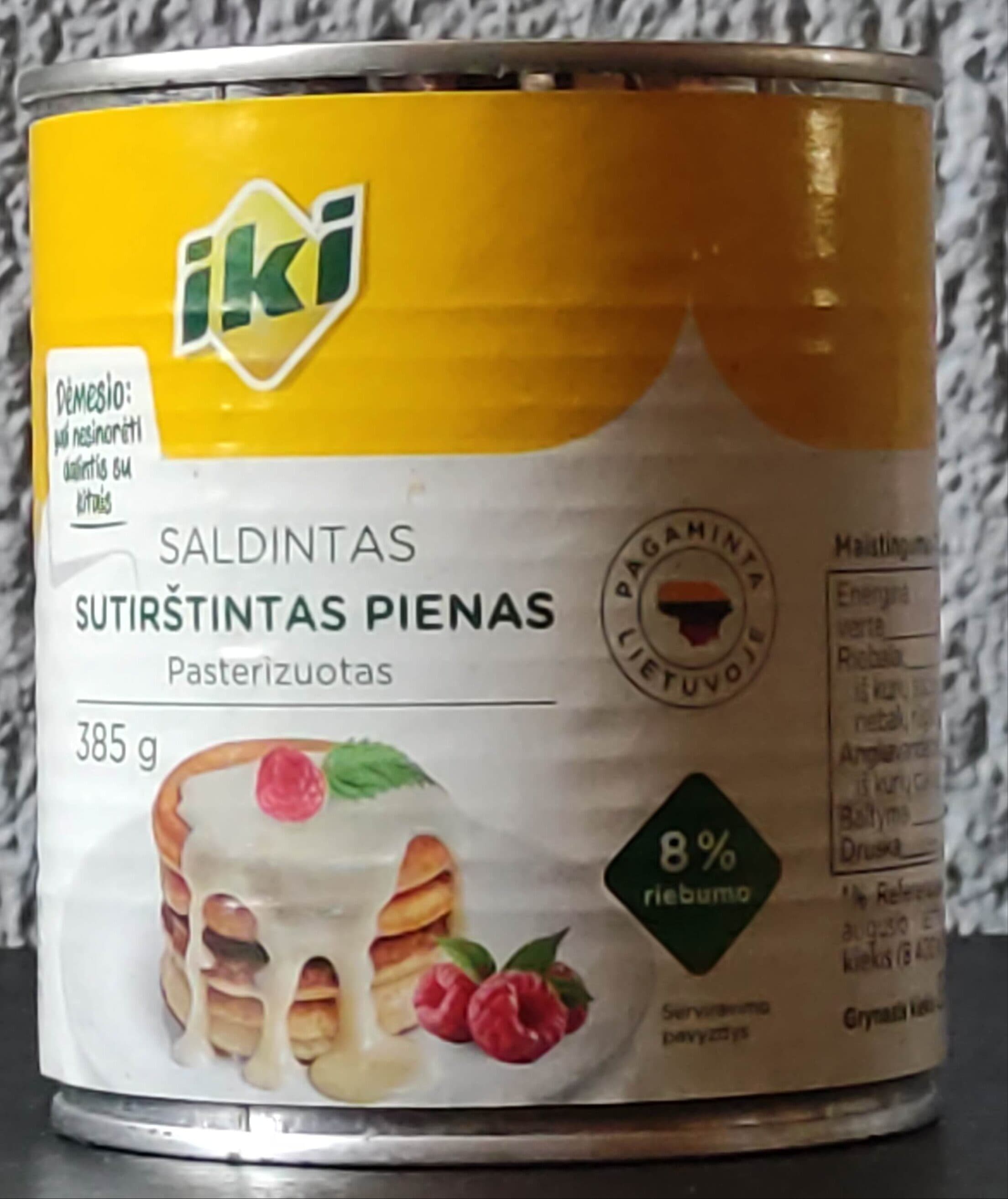 Iki Sweetened condensed milk packshot