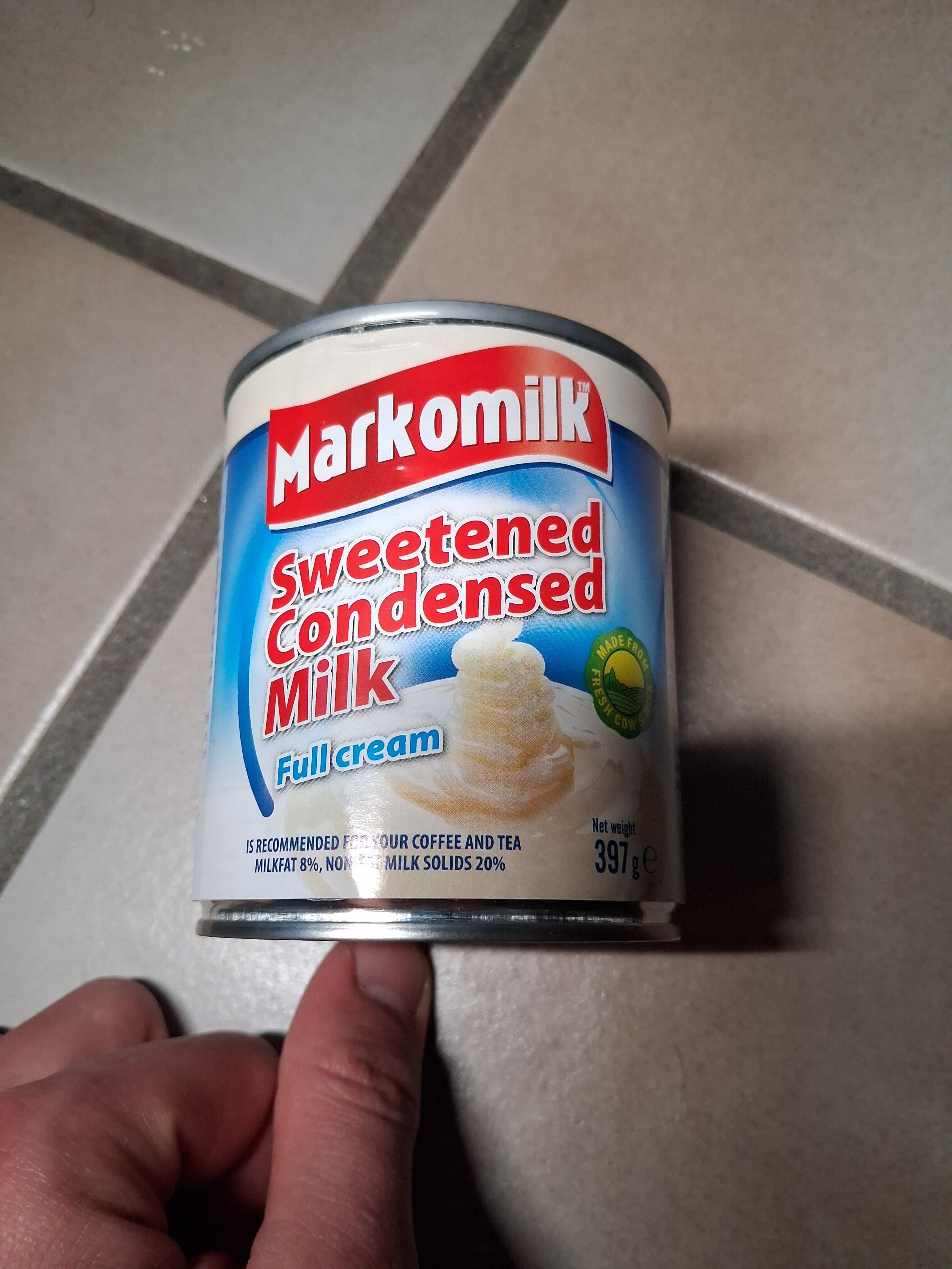 Markomilk Condensed milk packshot